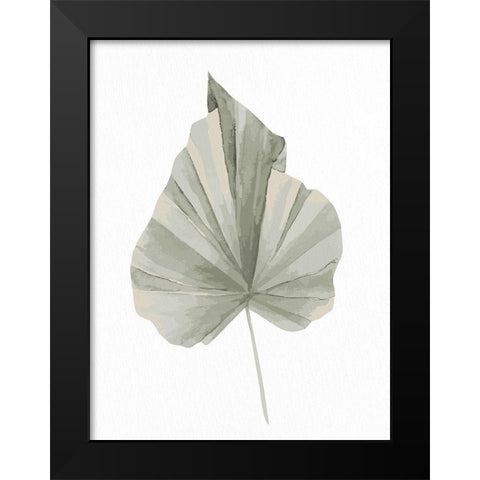Soft Green 1 Black Modern Wood Framed Art Print by Allen, Kimberly