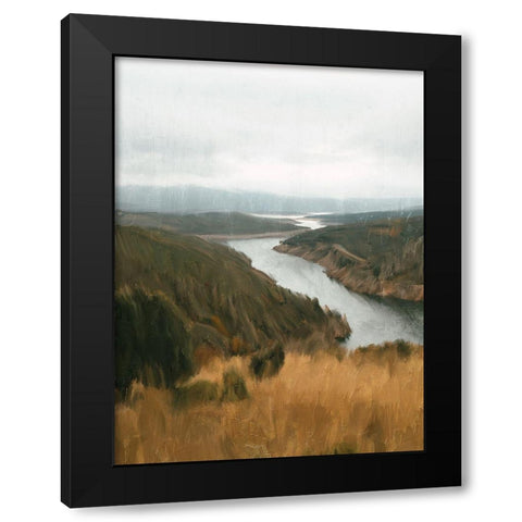Crest Black Modern Wood Framed Art Print by Allen, Kimberly
