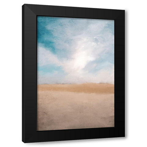 Desert Sands Black Modern Wood Framed Art Print with Double Matting by Allen, Kimberly