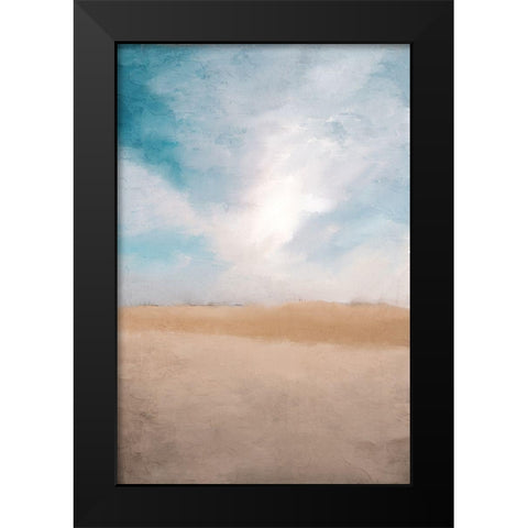 Desert Sands Black Modern Wood Framed Art Print by Allen, Kimberly