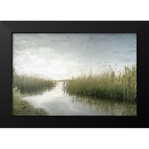 Marsh Black Modern Wood Framed Art Print by Allen, Kimberly