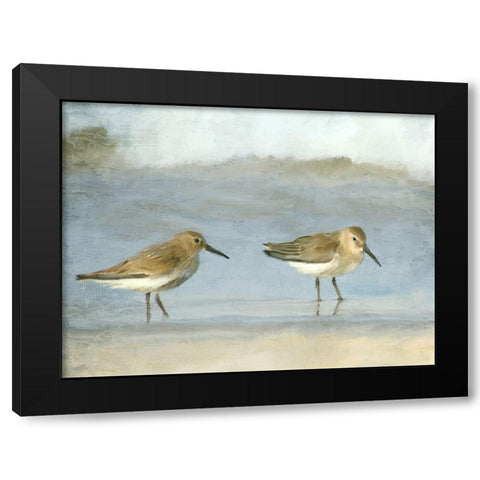 Little Two Black Modern Wood Framed Art Print by Allen, Kimberly