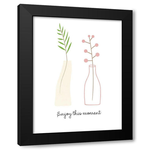 This Moment Black Modern Wood Framed Art Print with Double Matting by Allen, Kimberly