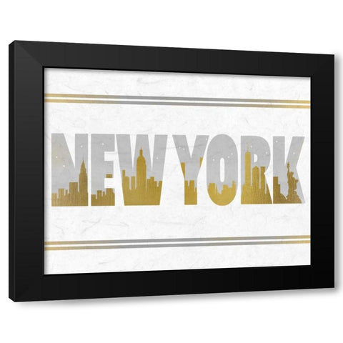 Travel A Black Modern Wood Framed Art Print with Double Matting by Allen, Kimberly