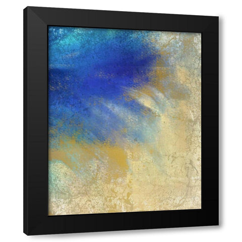 Burst of Color 1 Black Modern Wood Framed Art Print by Allen, Kimberly