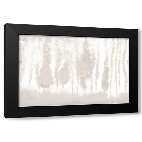 Shaded Trees Black Modern Wood Framed Art Print with Double Matting by Allen, Kimberly