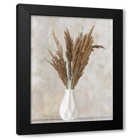 Pampass Vase 2 Black Modern Wood Framed Art Print by Allen, Kimberly