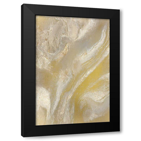 Rivers Black Modern Wood Framed Art Print with Double Matting by Allen, Kimberly