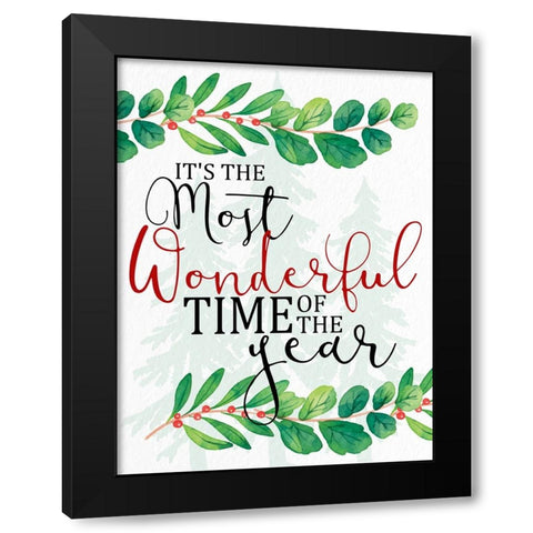 Most Black Modern Wood Framed Art Print with Double Matting by Allen, Kimberly