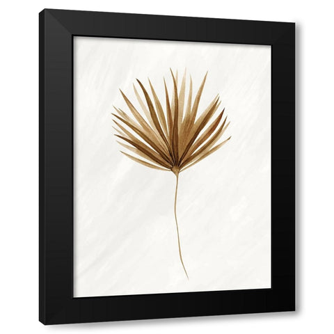 Palmetto 2 Black Modern Wood Framed Art Print with Double Matting by Allen, Kimberly