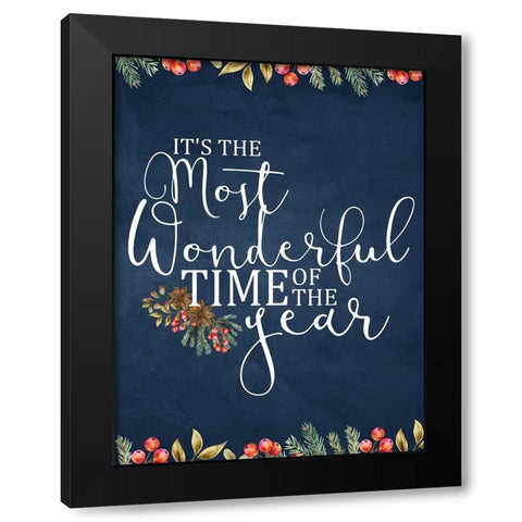 Wonderful Black Modern Wood Framed Art Print by Allen, Kimberly