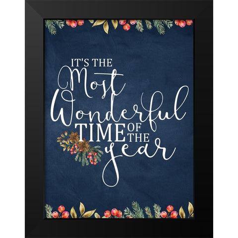 Wonderful Black Modern Wood Framed Art Print by Allen, Kimberly