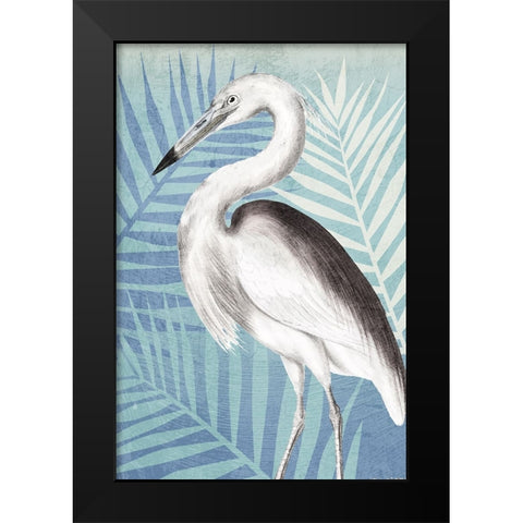 Cranes 2 Black Modern Wood Framed Art Print by Allen, Kimberly