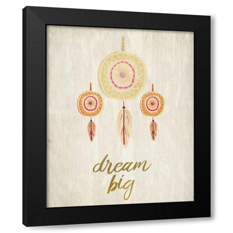 Have Courage 2 Black Modern Wood Framed Art Print with Double Matting by Allen, Kimberly