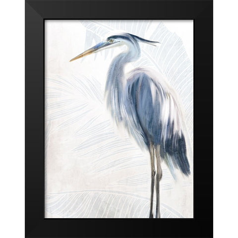 Seaside Flight 1 Black Modern Wood Framed Art Print by Allen, Kimberly