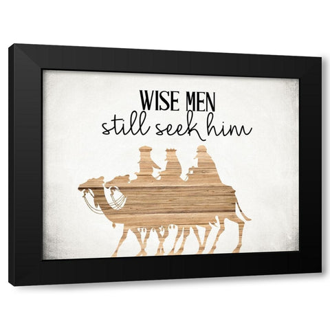 Still Seek Black Modern Wood Framed Art Print by Allen, Kimberly