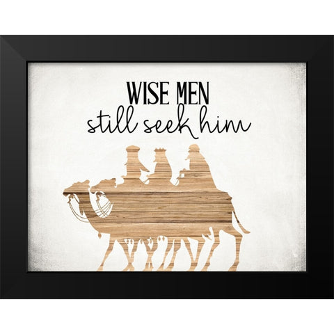 Still Seek Black Modern Wood Framed Art Print by Allen, Kimberly