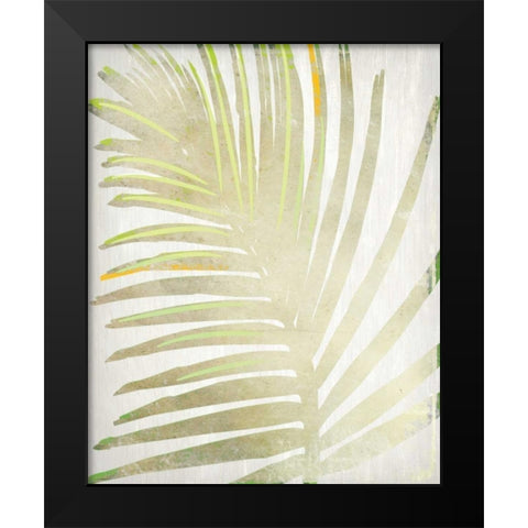 Tropical Palms 1 Black Modern Wood Framed Art Print by Allen, Kimberly