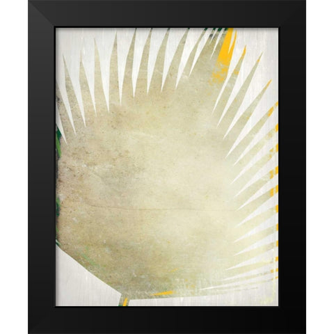 Tropical Palms 3 Black Modern Wood Framed Art Print by Allen, Kimberly