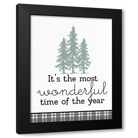 Most Black Modern Wood Framed Art Print with Double Matting by Allen, Kimberly