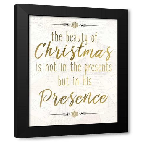 The Beauty Black Modern Wood Framed Art Print with Double Matting by Allen, Kimberly