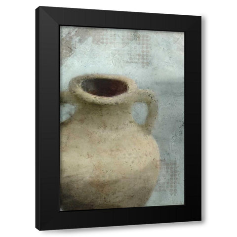 Vase 1 Black Modern Wood Framed Art Print with Double Matting by Allen, Kimberly