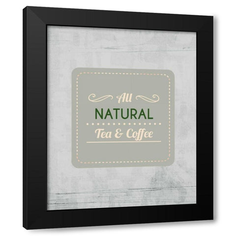 All Natural 1 Black Modern Wood Framed Art Print by Allen, Kimberly