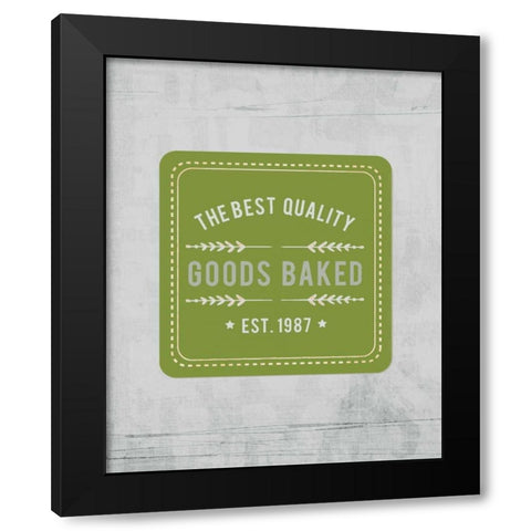 All Natural 2 Black Modern Wood Framed Art Print by Allen, Kimberly