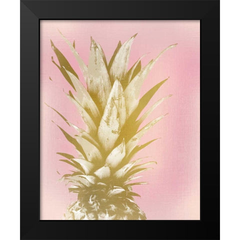 Sweet Pinneapple 1 Black Modern Wood Framed Art Print by Allen, Kimberly