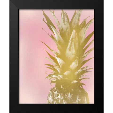 Sweet Pinneapple 2 Black Modern Wood Framed Art Print by Allen, Kimberly