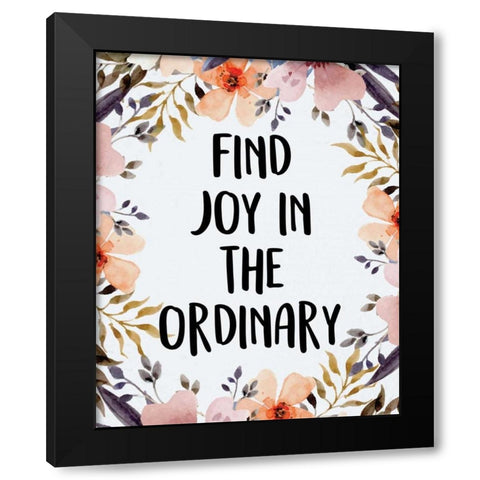 Wildflower Dreams 2 Black Modern Wood Framed Art Print with Double Matting by Allen, Kimberly