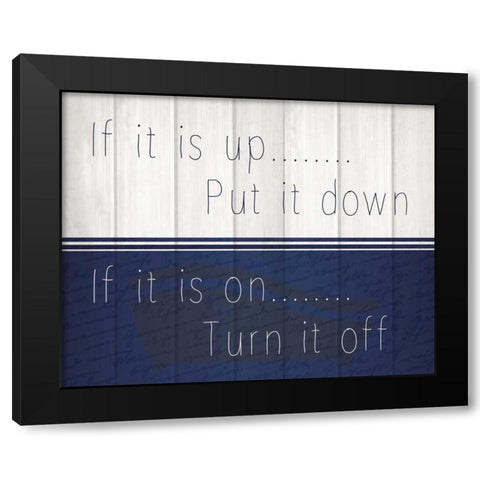 It is is 1 Black Modern Wood Framed Art Print with Double Matting by Allen, Kimberly