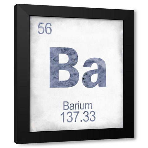 Barium Black Modern Wood Framed Art Print by Allen, Kimberly