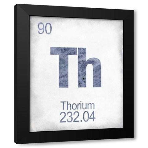 Thorium Black Modern Wood Framed Art Print with Double Matting by Allen, Kimberly