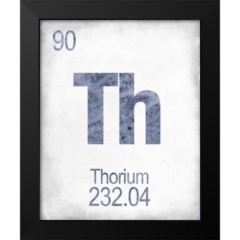 Thorium Black Modern Wood Framed Art Print by Allen, Kimberly