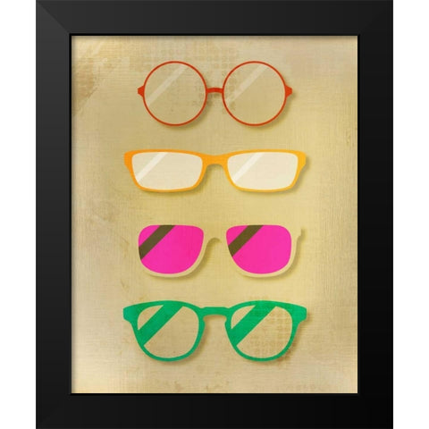 Bright Day Black Modern Wood Framed Art Print by Allen, Kimberly