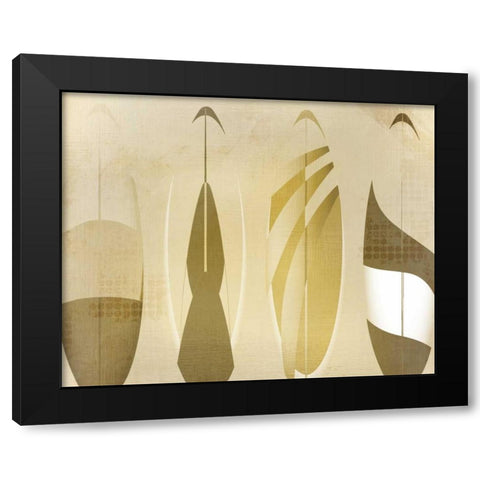 Going Surfing C Black Modern Wood Framed Art Print with Double Matting by Allen, Kimberly