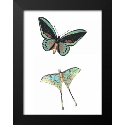 Fly Free 1 Black Modern Wood Framed Art Print by Allen, Kimberly