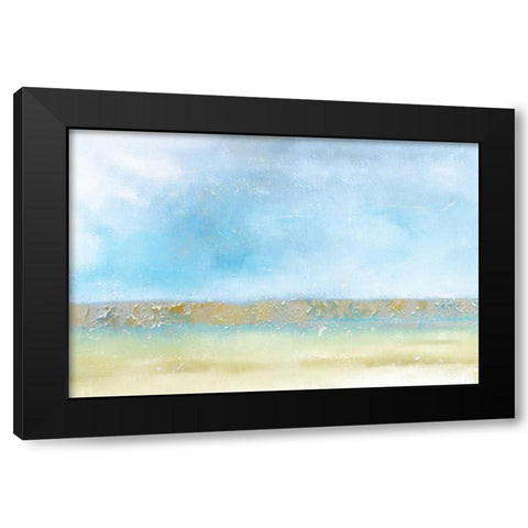 Sea Breeze Black Modern Wood Framed Art Print with Double Matting by Allen, Kimberly