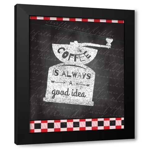 A Good Day 2 Black Modern Wood Framed Art Print with Double Matting by Allen, Kimberly