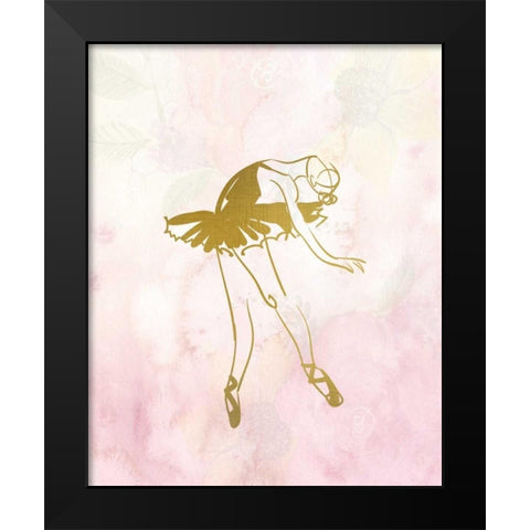 Movement 3 Black Modern Wood Framed Art Print by Allen, Kimberly