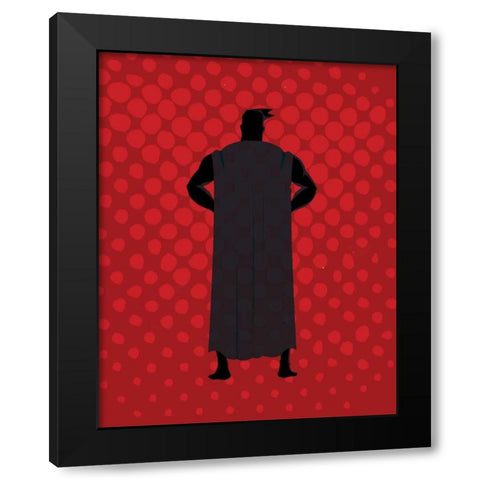Super 2 Black Modern Wood Framed Art Print by Allen, Kimberly