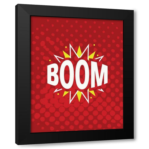 Super 3 Black Modern Wood Framed Art Print with Double Matting by Allen, Kimberly