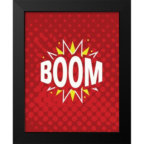 Super 3 Black Modern Wood Framed Art Print by Allen, Kimberly