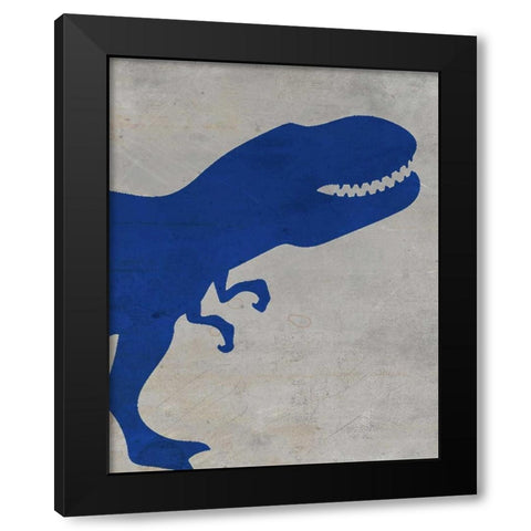 Rawr 1 Black Modern Wood Framed Art Print with Double Matting by Allen, Kimberly