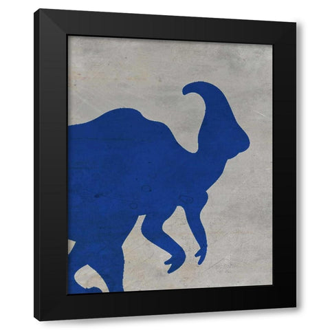 Rawr 3 Black Modern Wood Framed Art Print by Allen, Kimberly