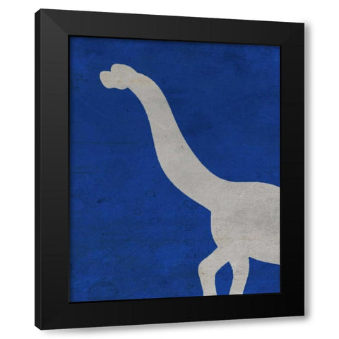 Rawr 4 Black Modern Wood Framed Art Print by Allen, Kimberly