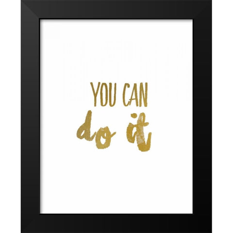 If You 2 Black Modern Wood Framed Art Print by Allen, Kimberly
