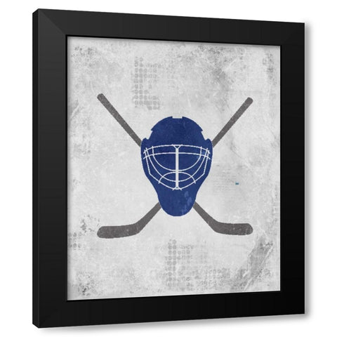 Lets Play 2 Black Modern Wood Framed Art Print by Allen, Kimberly