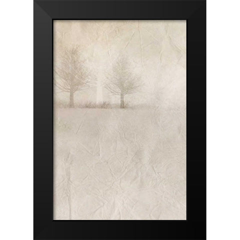 Misty Dawn 1 Black Modern Wood Framed Art Print by Allen, Kimberly